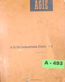 Agietron-Agietron UFE 103 1K, AA AB AC, EDM Operating and Schematics Manual 1960-AA 0.5-AA 1.5-AB 0.5-AB 1.5-AC-UFE 103 1K-04
